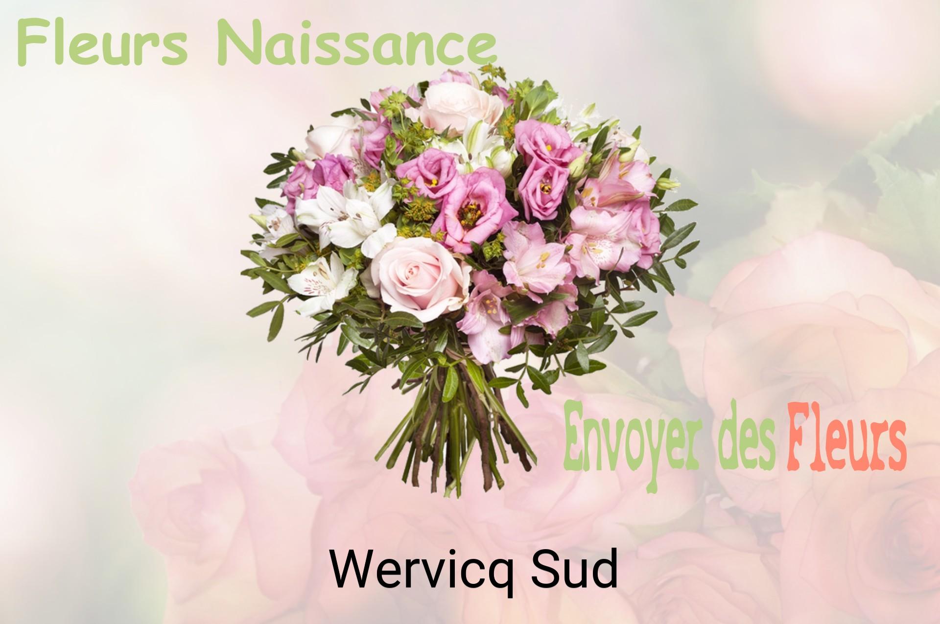 Bouquet de fleurs de naissance livré à Wervicq-Sud